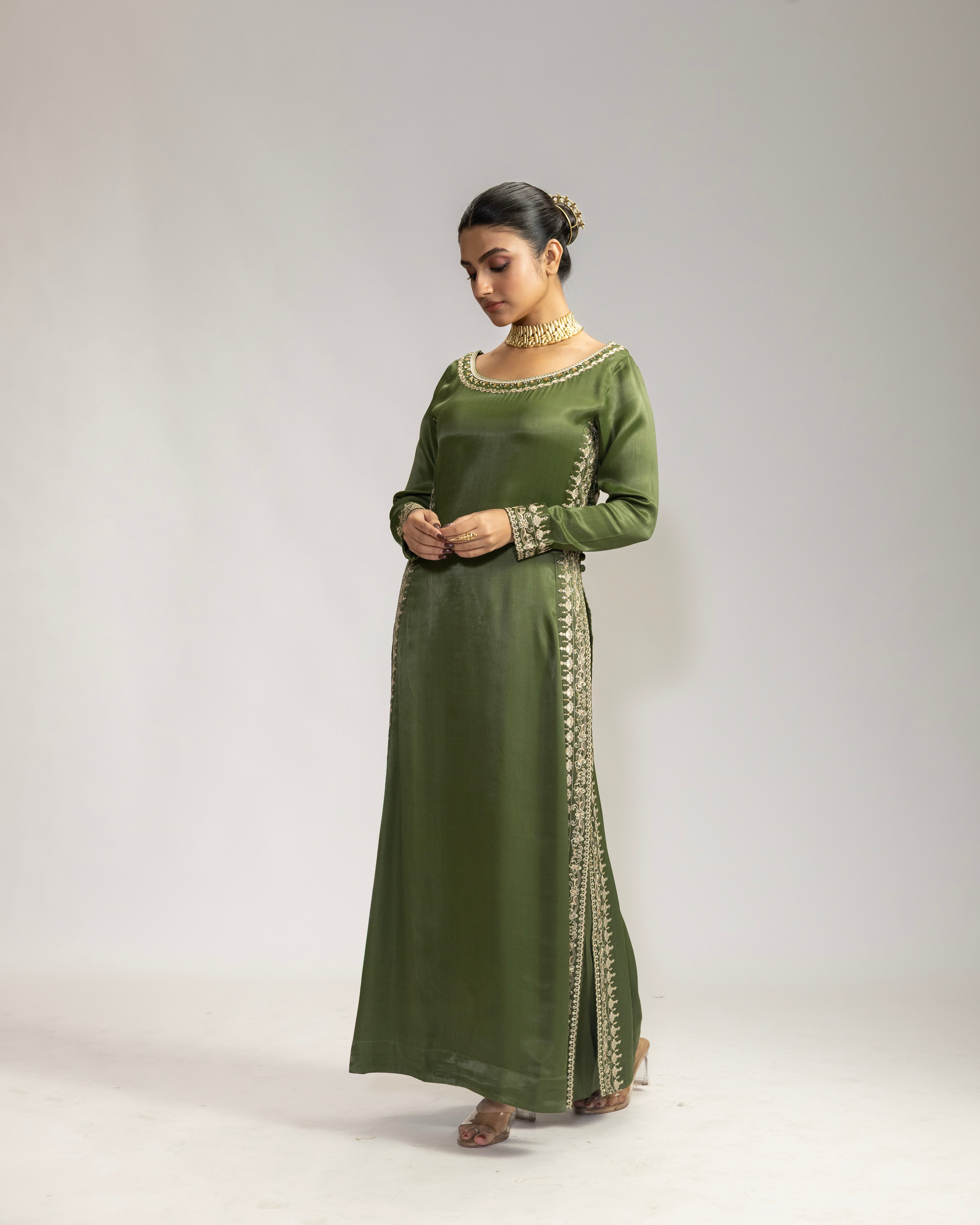 Tiyah – Olive Green