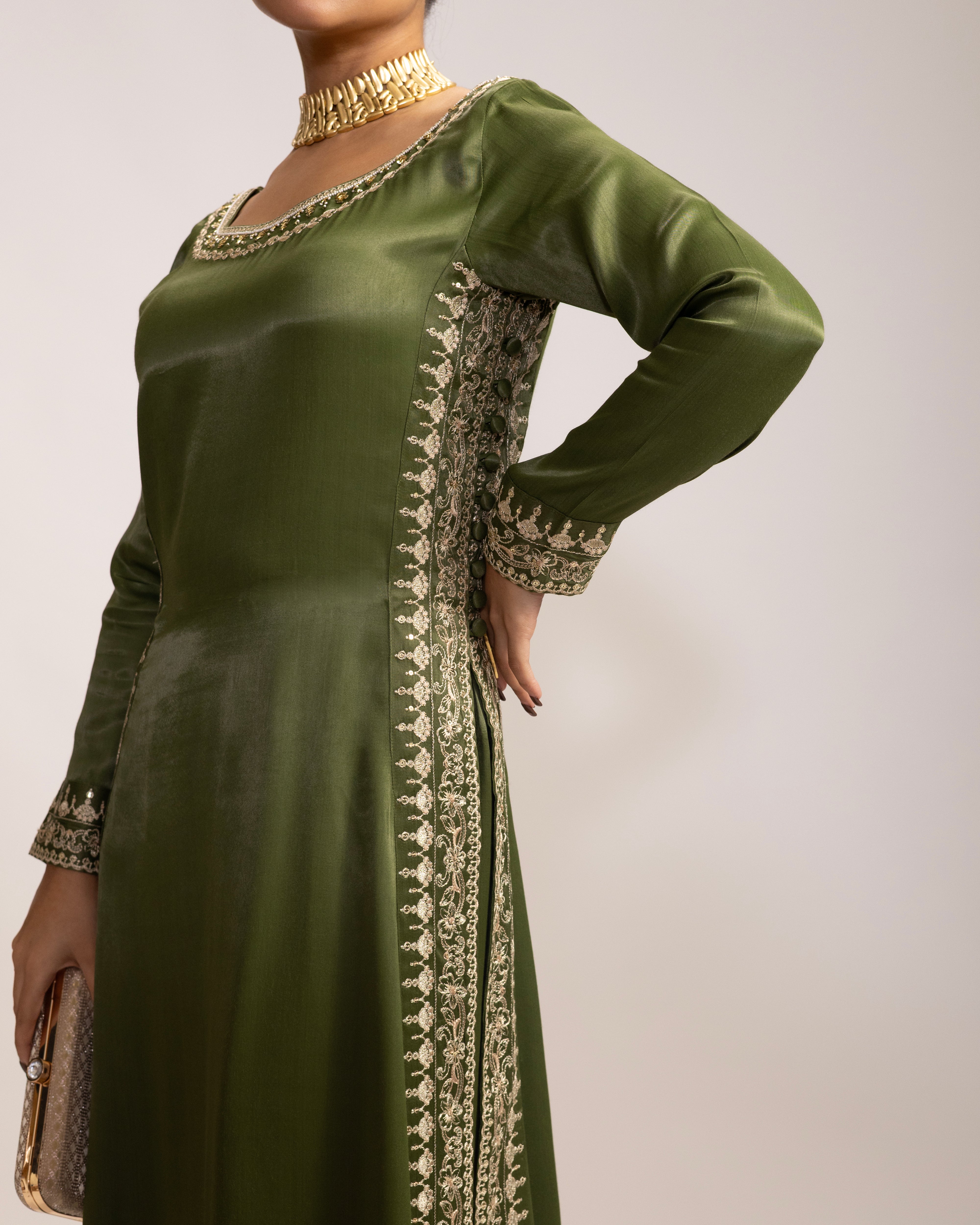 Tiyah – Olive Green