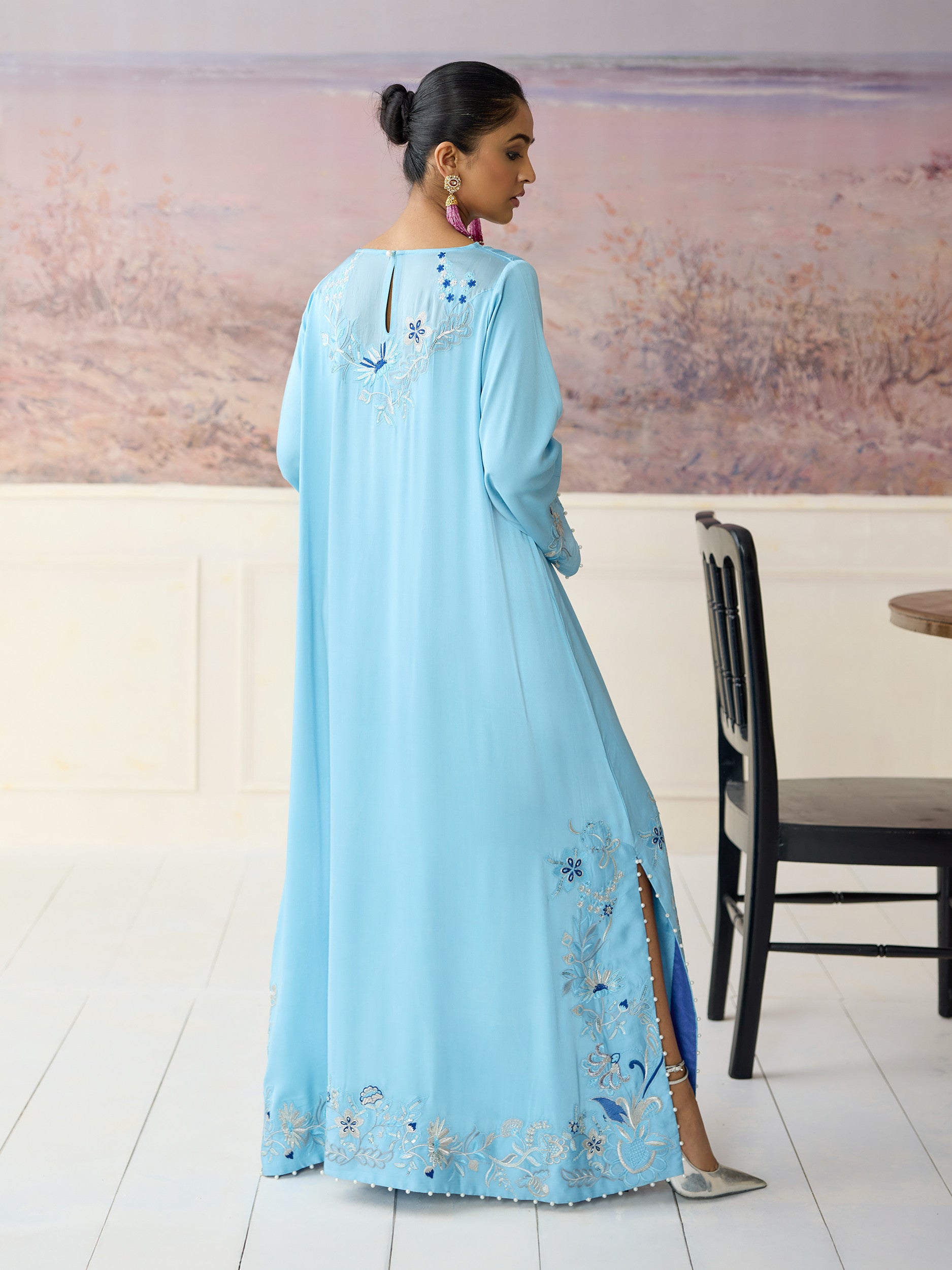 Kiara Kaftan – Sky Blue