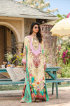 Hand Embelished Printed Kaftan with Slip