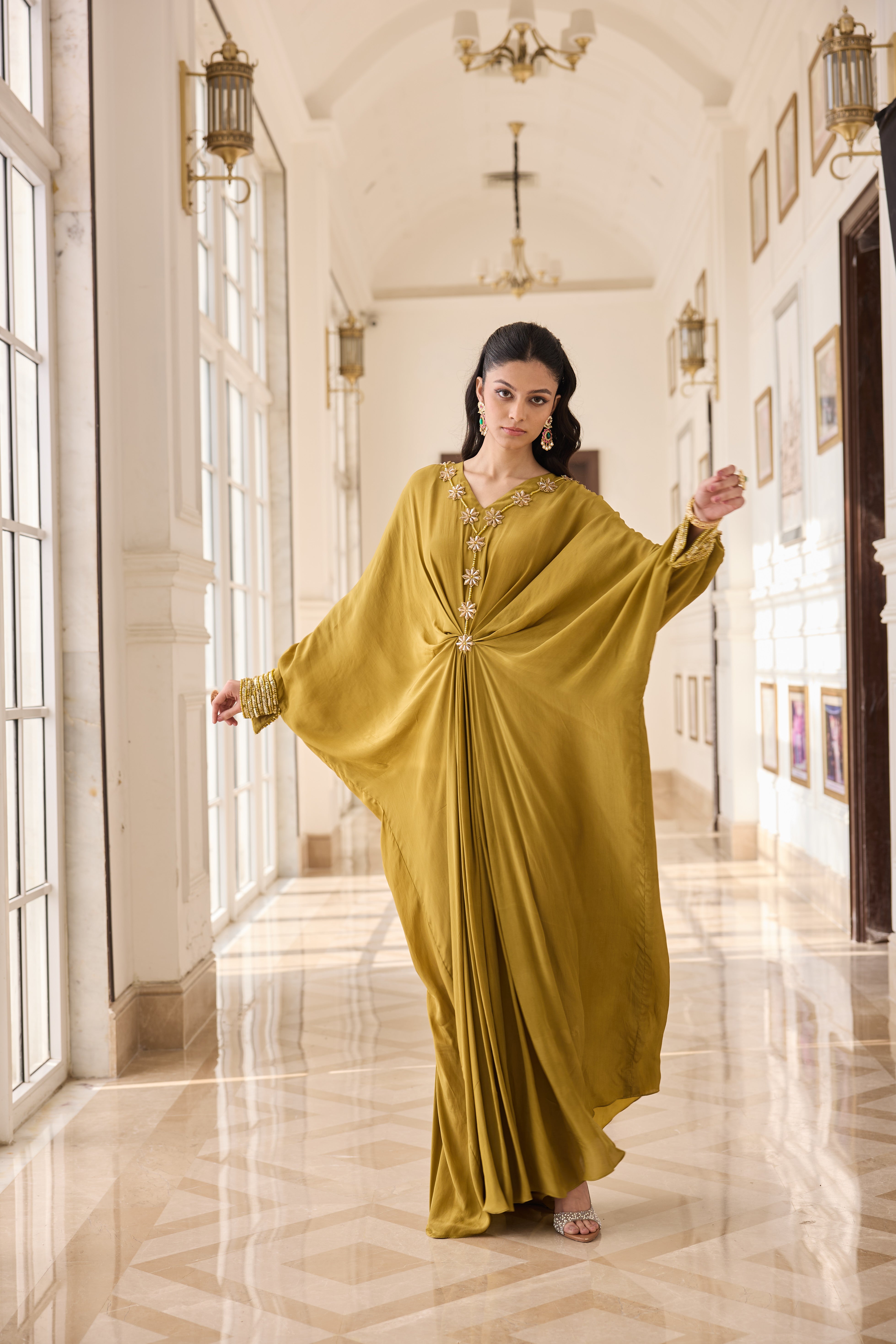 Hand Embelished Kaftan