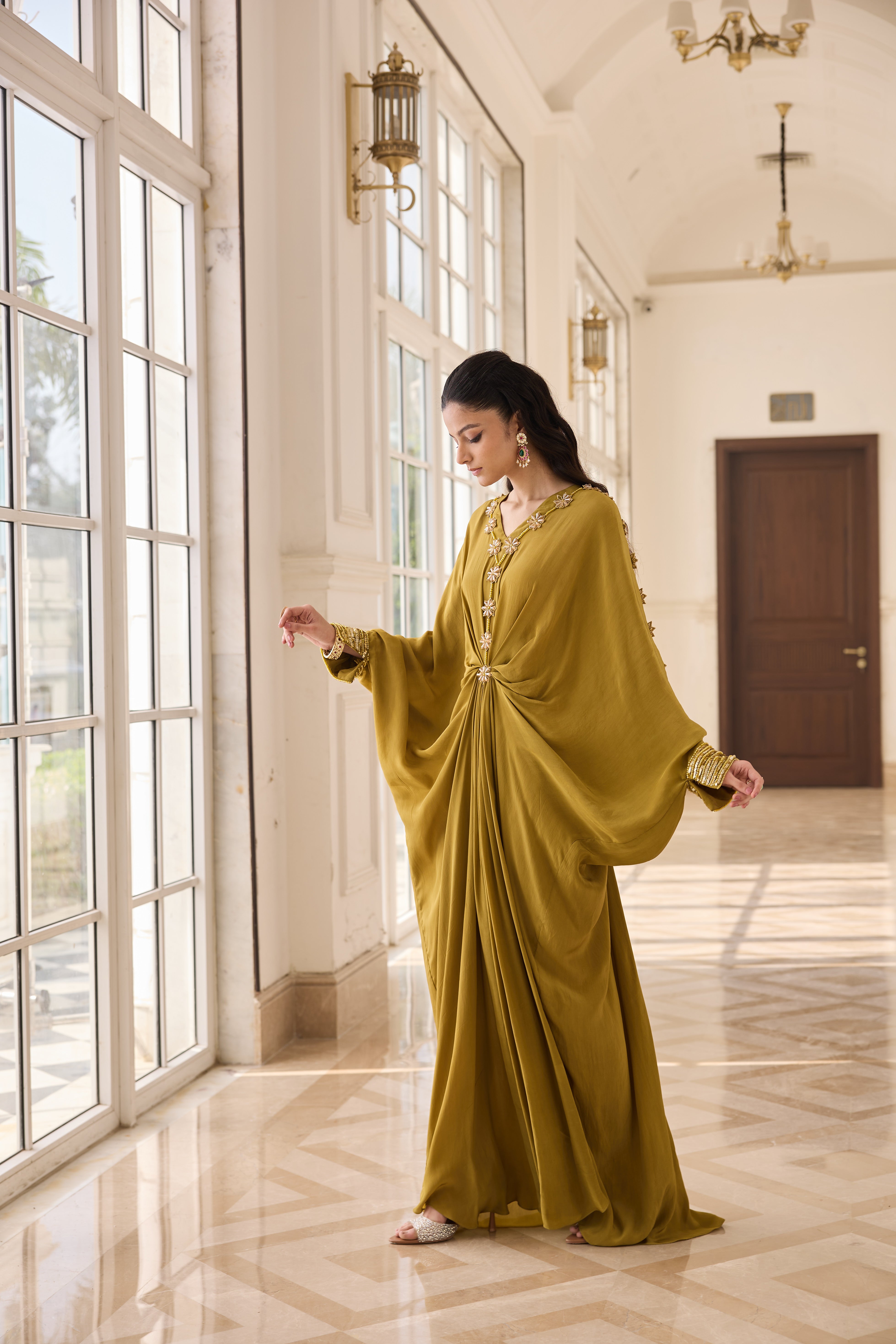 Hand Embelished Kaftan