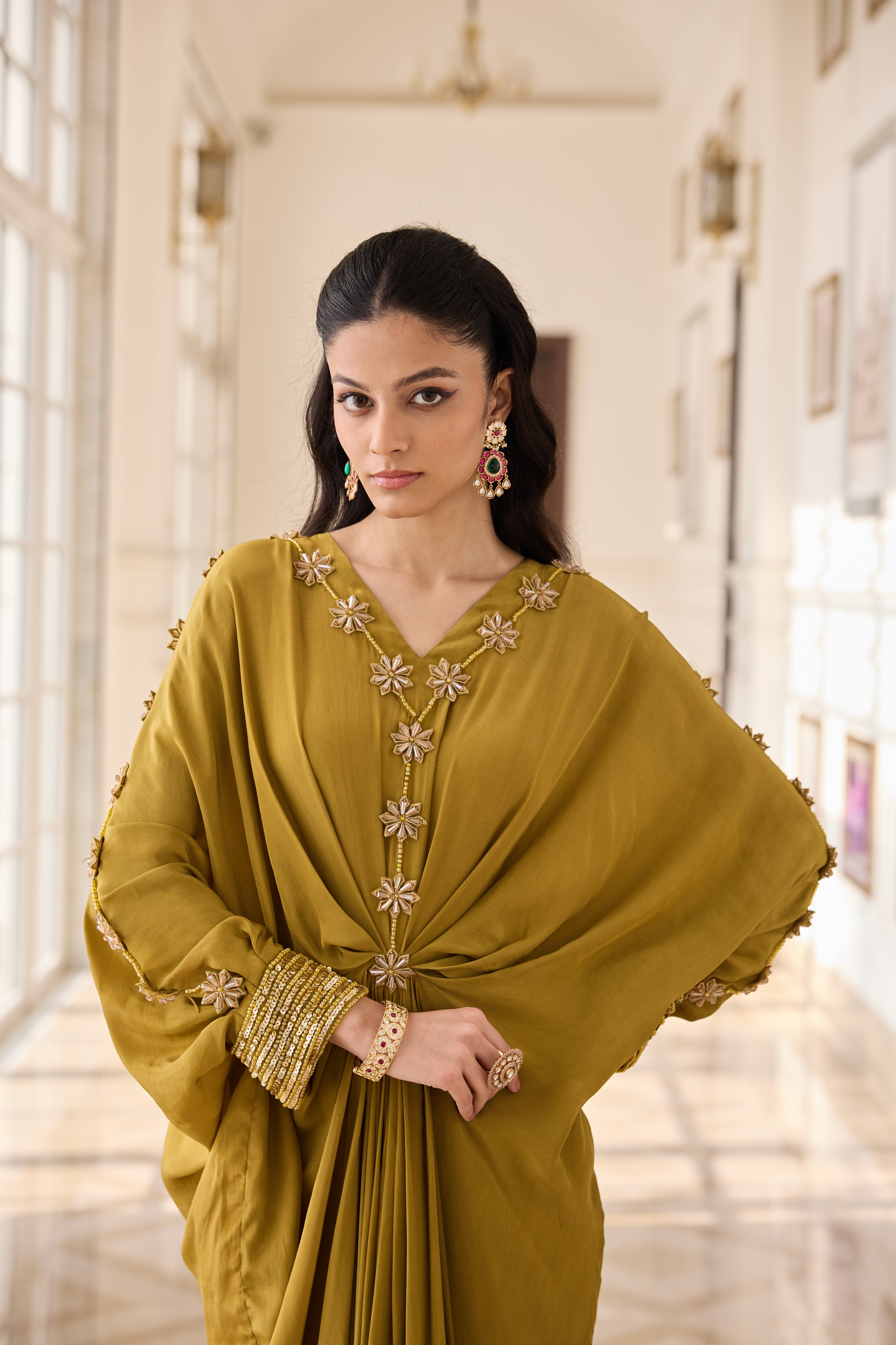 Hand Embelished Kaftan