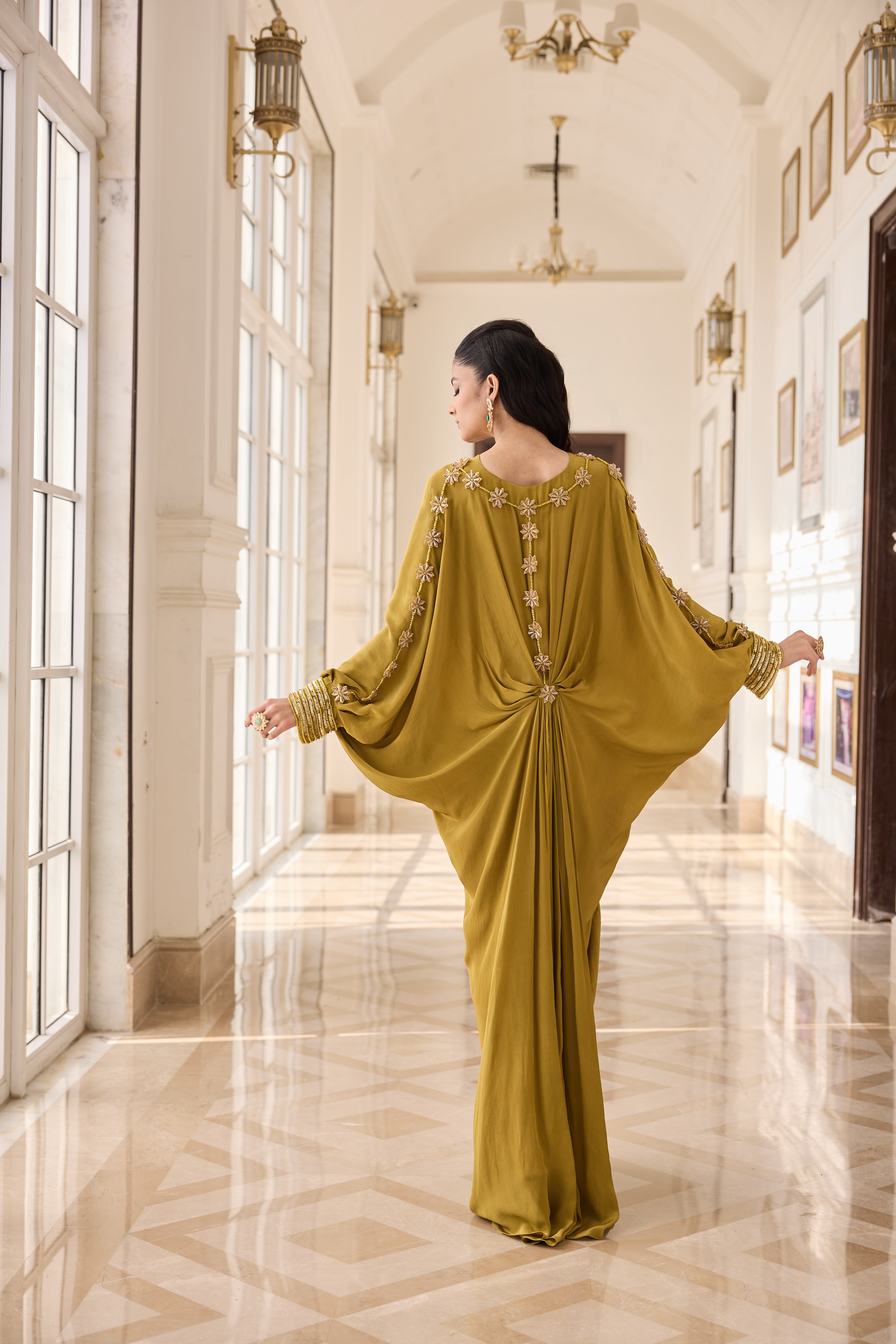 Hand Embelished Kaftan