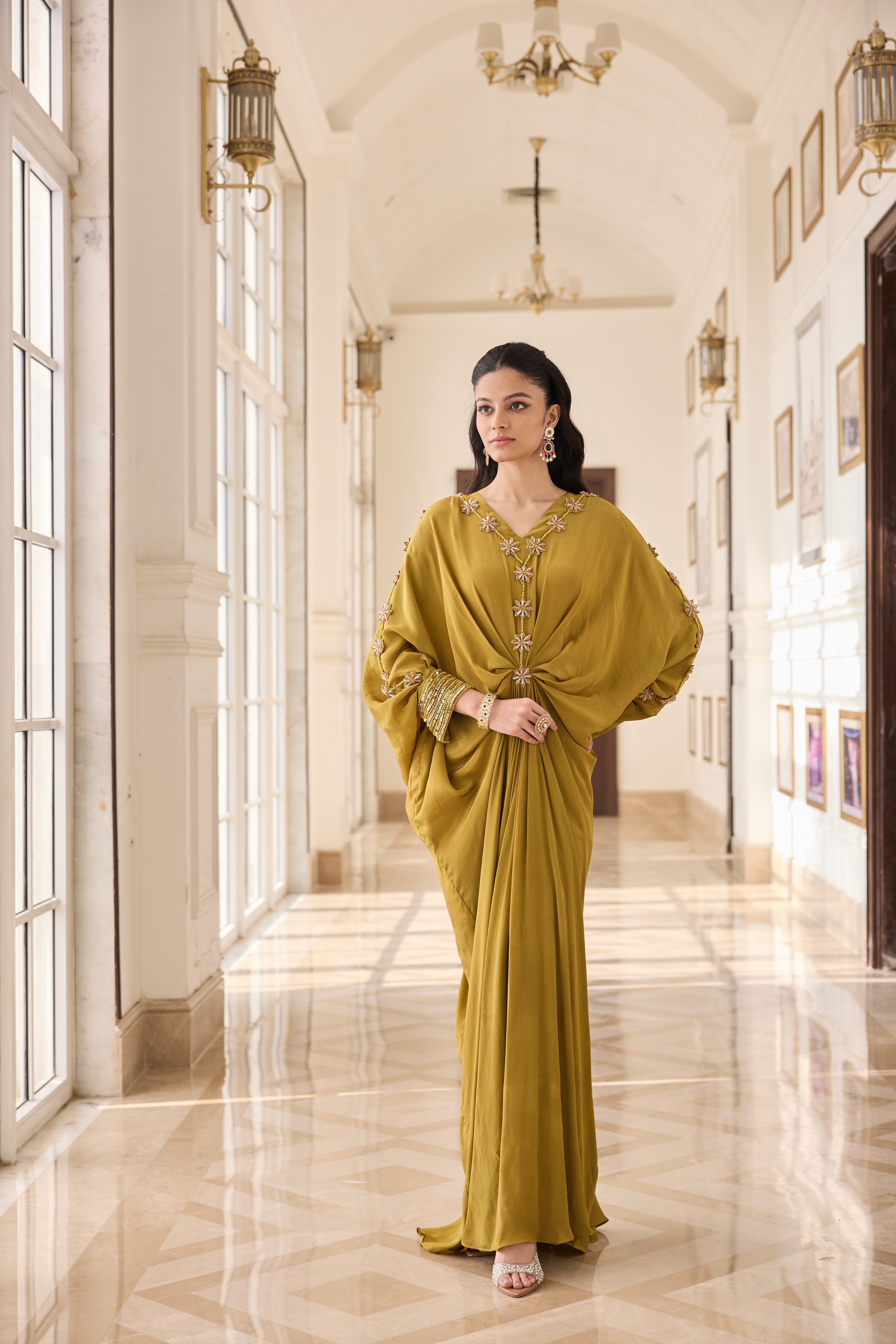 Hand Embelished Kaftan